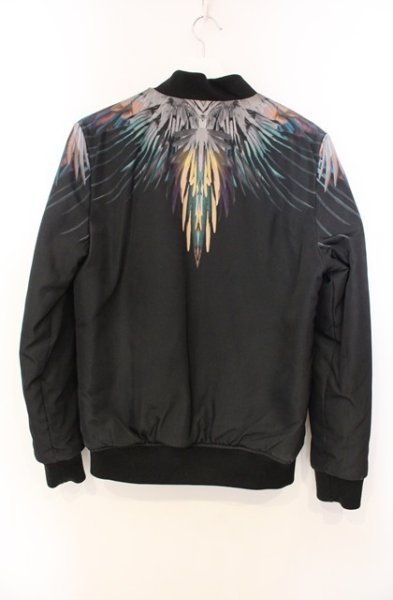 画像2: FUGA / Combined numberリバーシブルMA-1ブルゾン　ジャケット 44 ブラック T-25-11-22-002-FU-ou-YM-ZT (2)