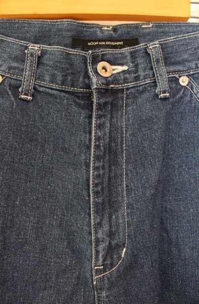 画像2: Moonage Devilment / ワイドペインターデニムパンツ 00 インディゴ T-25-11-22-023-Mo-pa-YM-ZT (2)