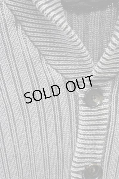 画像3: FUGA / Decidedly ブリーチニットカーディガン 46 グレー T-25-11-28-003-FU-to-YM-ZT (3)