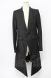 画像1: CIVARIZE / 2WAYロングテーラードジャケット 44 ブラック T-25-11-28-013-CI-ja-YM-ZT-M015 (1)