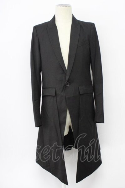 画像1: CIVARIZE / 2WAYロングテーラードジャケット 44 ブラック T-25-11-28-013-CI-ja-YM-ZT-M015 (1)