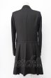 画像2: CIVARIZE / 2WAYロングテーラードジャケット 44 ブラック T-25-11-28-013-CI-ja-YM-ZT-M015 (2)