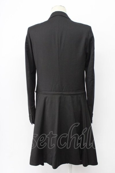 画像2: CIVARIZE / 2WAYロングテーラードジャケット 44 ブラック T-25-11-28-013-CI-ja-YM-ZT-M015 (2)