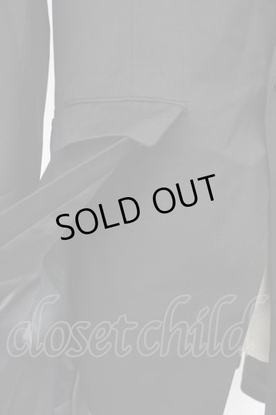 画像4: CIVARIZE / 2WAYロングテーラードジャケット 44 ブラック T-25-11-28-013-CI-ja-YM-ZT-M015 (4)