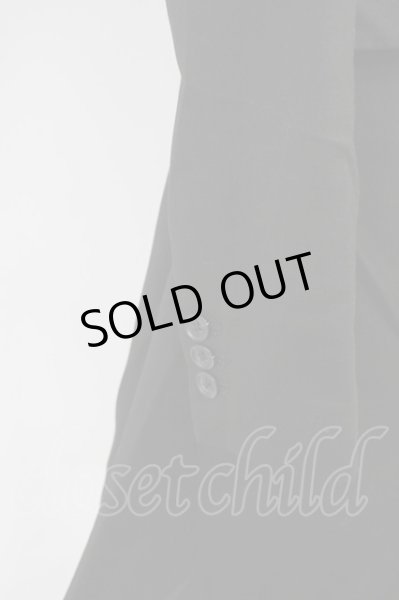 画像6: CIVARIZE / 2WAYロングテーラードジャケット 44 ブラック T-25-11-28-013-CI-ja-YM-ZT-M015 (6)