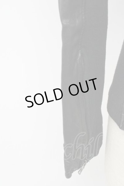 画像3: BUFFALO BOBS / WESTERNレザーパーカー 1 ブラック T-25-11-28-016-BU-ja-YM-ZT (3)