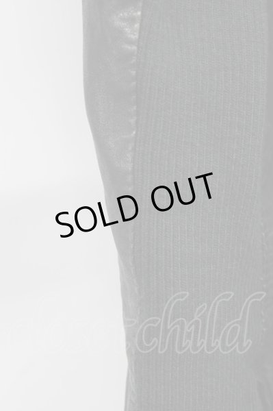 画像7: BUFFALO BOBS / WESTERNレザーパーカー 1 ブラック T-25-11-28-016-BU-ja-YM-ZT (7)