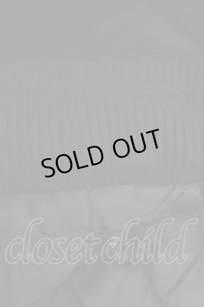 画像9: FUGA / DIAMOND DUST バイカラーN-2Bジャケット 44 ブラック T-25-11-28-017-FU-ou-YM-ZT (9)