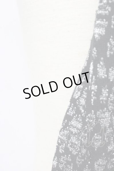 画像3: TORNADO MART / アニマルジャガードナローマフラー  ブラックｘシルバー T-25-11-28-021-TO-0-YM-ZT (3)