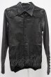 画像1: CIVARIZE / ゴートスキンスカルボタンカットオフウエスタンシャツ 44 ブラック T-25-11-28-005-CI-sh-YM-ZT-ML038 (1)