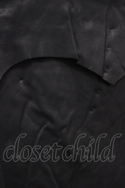 画像7: CIVARIZE / ゴートスキンスカルボタンカットオフウエスタンシャツ 44 ブラック T-25-11-28-005-CI-sh-YM-ZT-ML038 (7)