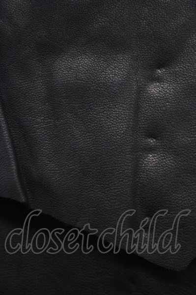 画像9: CIVARIZE / ゴートスキンスカルボタンカットオフウエスタンシャツ 44 ブラック T-25-11-28-005-CI-sh-YM-ZT-ML038 (9)