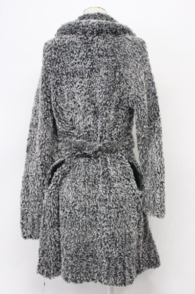 画像2: BUFFALO BOBS / CARIBOU(カリブー)ラビットタッチロングカーディガン F グレー T-25-11-28-010-BU-ou-YM-ZT-M015 (2)