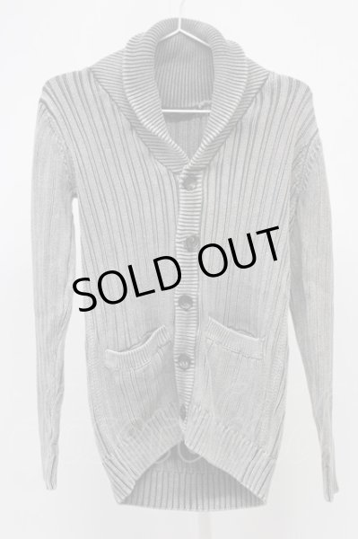 画像1: FUGA / Decidedly ブリーチニットカーディガン 46 グレー T-25-11-28-003-FU-to-YM-ZT (1)