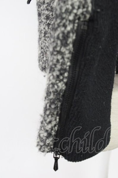 画像3: BUFFALO BOBS / アシンメトリックライダースジャケット 1 グレー T-25-11-28-011-BU-ou-YM-ZT-M015 (3)