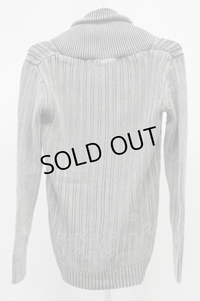 画像2: FUGA / Decidedly ブリーチニットカーディガン 46 グレー T-25-11-28-003-FU-to-YM-ZT (2)