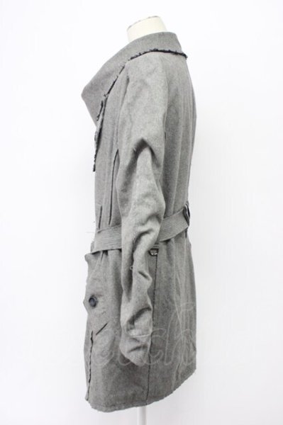画像3: BUFFALO BOBS / ドロップドクターコート 1 グレー T-25-11-28-012-BU-ou-YM-ZT-M015 (3)