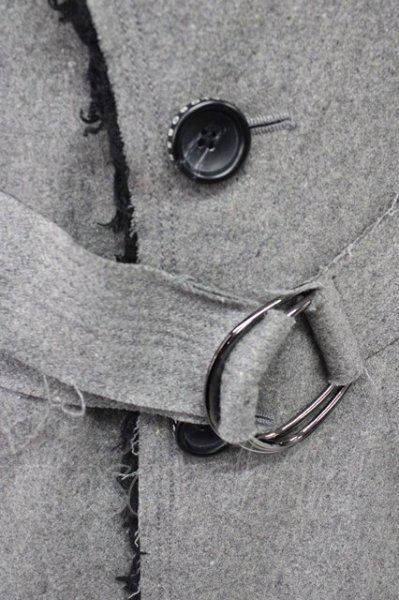 画像7: BUFFALO BOBS / ドロップドクターコート 1 グレー T-25-11-28-012-BU-ou-YM-ZT-M015 (7)