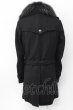 画像2: GOSTAR DE FUGA / InYourHand ファー襟コート 44 ブラック T-25-12-01-016-GO-ou-YM-ZT (2)