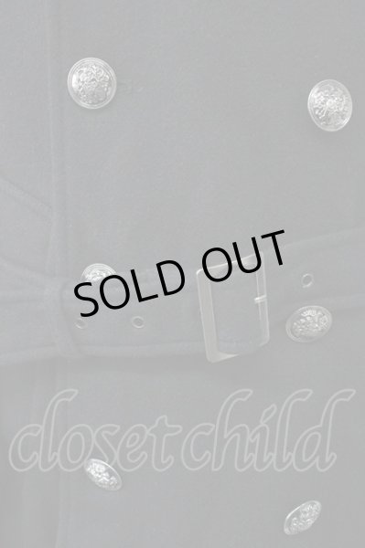 画像5: GOSTAR DE FUGA / InYourHand ファー襟コート 44 ブラック T-25-12-01-016-GO-ou-YM-ZT (5)