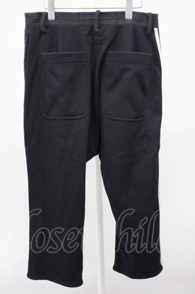 画像2: SHARE SPIRIT / アルパカウールコンビネーションサルエルパンツ M ネイビーｘｘグレー T-25-12-01-017-SH-pa-YM-ZT (2)