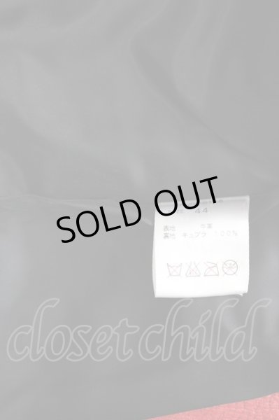 画像9: Moonage Devilment / カウレザーダブルライダースジャケット 44 レッド T-25-12-01-005-Mo-ou-YM-ZT-ML020 (9)