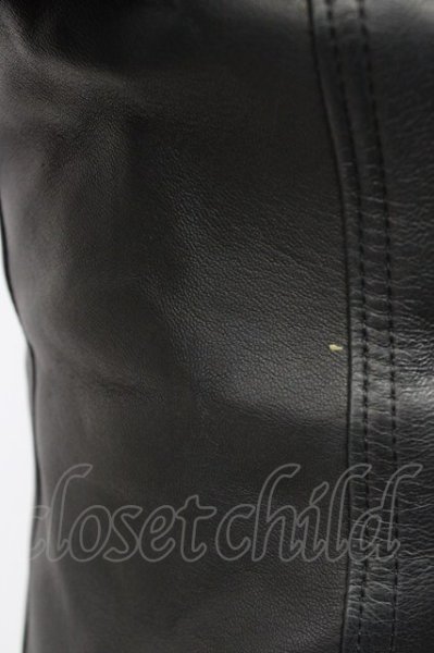 画像7: Moonage Devilment / コンビレザーダブルライダースジャケット 44 レッドｘブラック T-25-12-01-007-Mo-ou-YM-ZT (7)