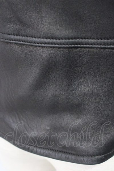 画像8: Moonage Devilment / コンビレザーダブルライダースジャケット 44 レッドｘブラック T-25-12-01-007-Mo-ou-YM-ZT (8)