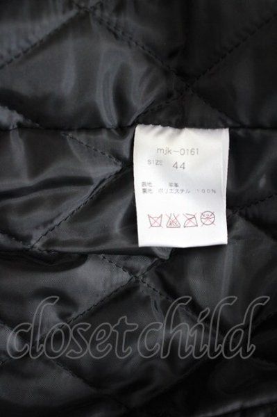 画像9: Moonage Devilment / コンビレザーダブルライダースジャケット 44 レッドｘブラック T-25-12-01-007-Mo-ou-YM-ZT (9)