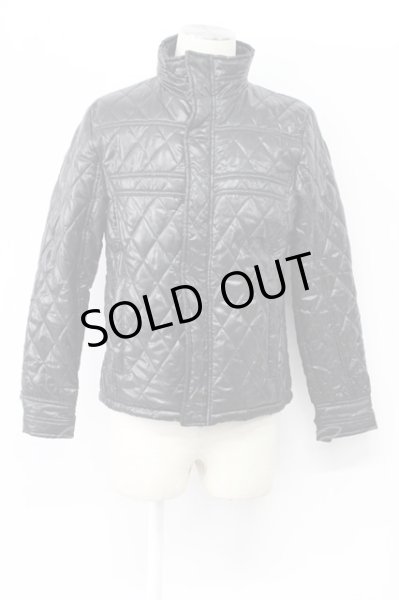 画像1: Xfrm / スタンドネック中綿ナイロンブルゾン 2 ブラック T-25-12-01-008-Xf-ou-YM-ZT (1)