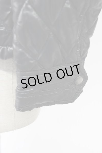 画像4: Xfrm / スタンドネック中綿ナイロンブルゾン 2 ブラック T-25-12-01-008-Xf-ou-YM-ZT (4)