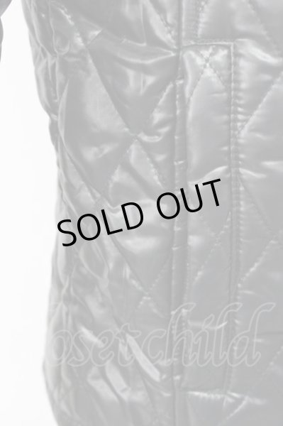 画像5: Xfrm / スタンドネック中綿ナイロンブルゾン 2 ブラック T-25-12-01-008-Xf-ou-YM-ZT (5)