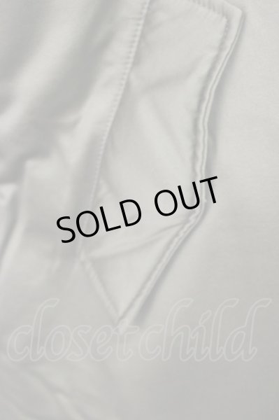 画像7: Moonage Devilment / アシンメトリーオーバーMA-1 LONG 46 カーキ T-25-12-01-010-Mo-ou-YM-ZT-M109 (7)