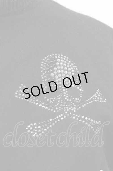 画像4: Roen / レザーコンビスワロフスキースタジャン 44 ブラックｘホワイト T-25-12-01-011-Ro-ou-YM-ZT-ML015 (4)