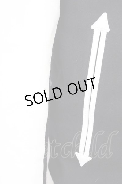 画像5: Roen / レザーコンビスワロフスキースタジャン 44 ブラックｘホワイト T-25-12-01-011-Ro-ou-YM-ZT-ML015 (5)