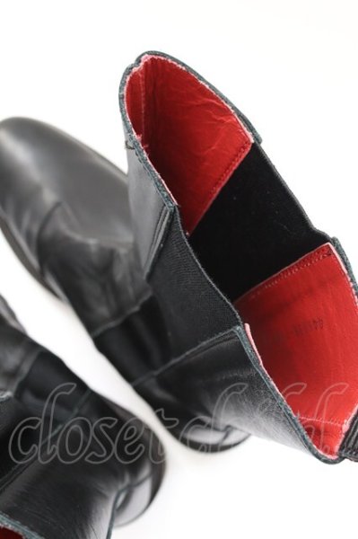 画像7: NO ID. / サイドゴアロングブーツ 42（約27.5cm ブラック T-25-12-04-015-NO-sho-YM-ZT (7)