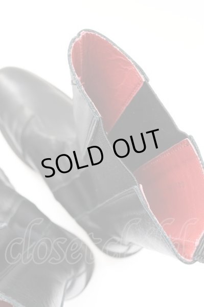 画像7: NO ID. / サイドゴアロングブーツ 42（約27.5cm ブラック T-25-12-04-015-NO-sho-YM-ZT (7)