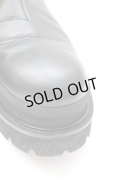 画像9: NO ID. / サイドゴアロングブーツ 42（約27.5cm ブラック T-25-12-04-015-NO-sho-YM-ZT (9)