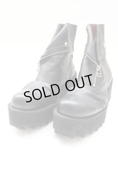 画像1: CIVARIZE / シャークソールライダースブーツ 42（約27cm） ブラック T-25-12-04-016-CI-sho-YM-ZT (1)