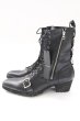 画像3: CIVARIZE / リングデザインブーツ 42（約27cm） ブラック T-25-12-04-017-CI-sho-YM-ZT (3)