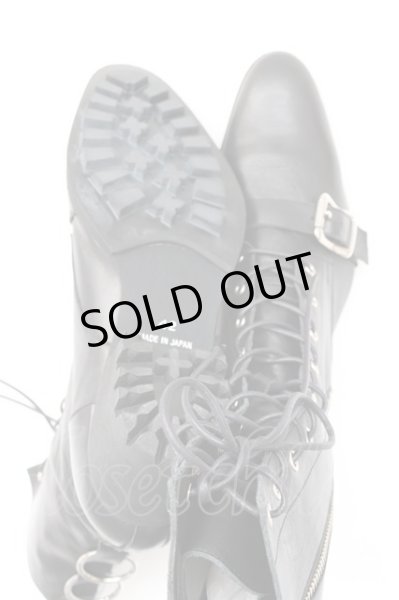 画像4: CIVARIZE / リングデザインブーツ 42（約27cm） ブラック T-25-12-04-017-CI-sho-YM-ZT (4)