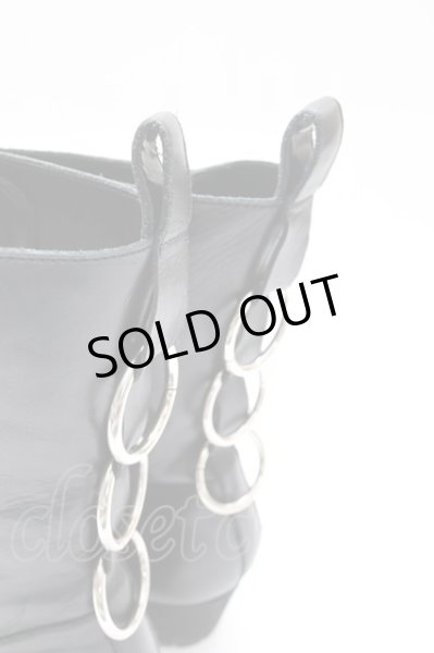 画像6: CIVARIZE / リングデザインブーツ 42（約27cm） ブラック T-25-12-04-017-CI-sho-YM-ZT (6)