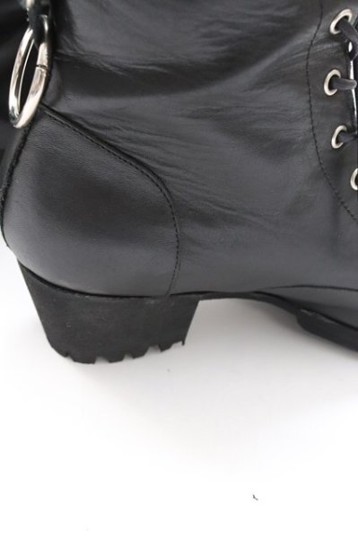 画像8: CIVARIZE / リングデザインブーツ 42（約27cm） ブラック T-25-12-04-017-CI-sho-YM-ZT (8)