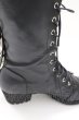 画像9: CIVARIZE / リングデザインブーツ 42（約27cm） ブラック T-25-12-04-017-CI-sho-YM-ZT (9)