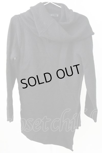 画像1: CIVARIZE / Cone オフタートルネックドレープニット 44 ブラック T-25-12-04-009-CI-to-YM-ZT (1)