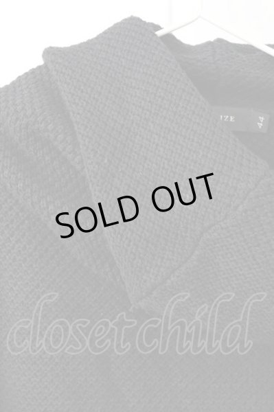 画像3: CIVARIZE / Cone オフタートルネックドレープニット 44 ブラック T-25-12-04-009-CI-to-YM-ZT (3)