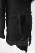 画像6: CIVARIZE / ファー付き接結ニットガウンカーディガン 44 ブラック T-25-12-04-010-CI-to-YM-ZT (6)