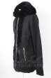 画像3: CIVARIZE / Implicate　フレッシーファブリックパーカー With ファー 44 ブラック T-25-12-04-011-CI-to-YM-ZT (3)