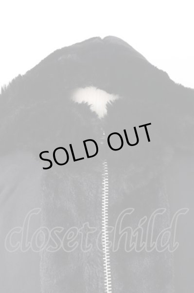 画像4: CIVARIZE / Implicate　フレッシーファブリックパーカー With ファー 44 ブラック T-25-12-04-011-CI-to-YM-ZT-M126 (4)