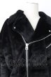 画像4: CIVARIZE / Envy オーバーサイズフェイクファーライダース 44 ブラック T-25-12-04-012-CI-ou-YM-ZT (4)
